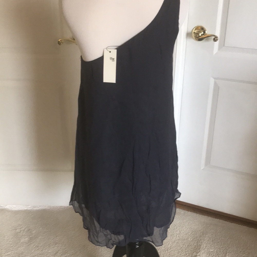 ONE shoulder beaded TNFC London dress NWT gala prom hoco cocktail - Picture 5 of 15